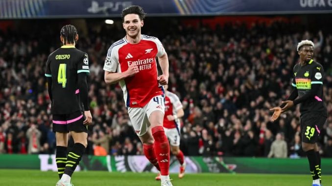 Kết quả bóng đá hôm nay 13/3 Arsenal vs PSV: Arsenal dễ dàng vào tứ kết Champions League