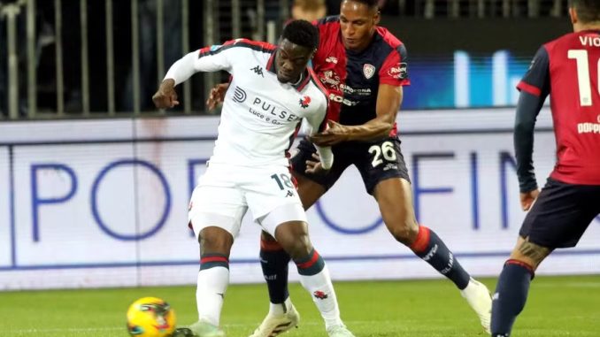 Kết quả bóng đá Serie A Cagliari vs Genoa 1-1: Hai đội thoát khỏi nguy cơ xuống hạng