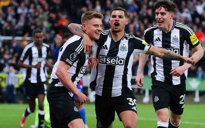 Kết quả bóng đá hôm nay 17/4: Newcastle đè bẹp Crystal Palace với tỷ số 5-0 Kết quả bóng đá hôm nay 17/4: Newcastle đè bẹp Crystal Palace với tỷ số 5-0