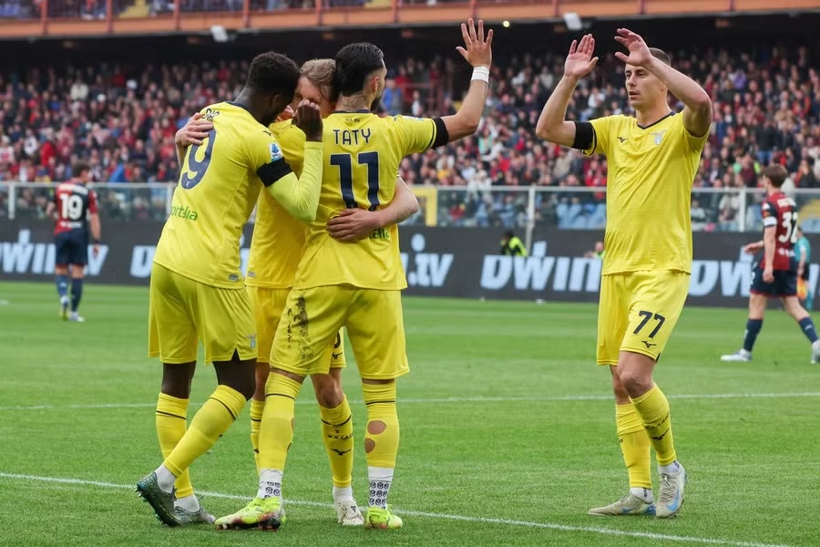 Kết quả trận đấu Lazio vs Genoa 24/4: Lazio giành chiến thắng 2-0 trước Genoa Kết quả trận đấu Lazio vs Genoa 24/4: Lazio giành chiến thắng 2-0 trước Genoa