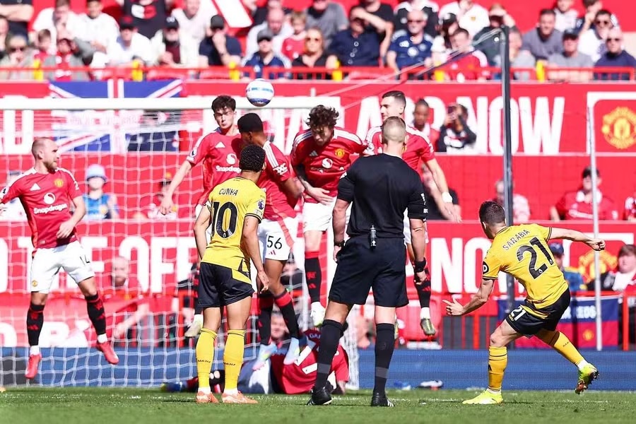 Kết quả trận đấu Wolves vs MU 21/4: Wolves đảm bảo vị trí an toàn trên BXH Premie League